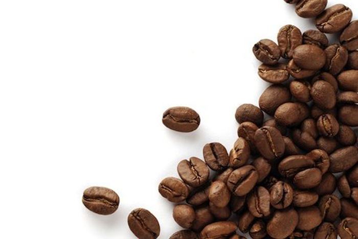 Coffee beans and tea